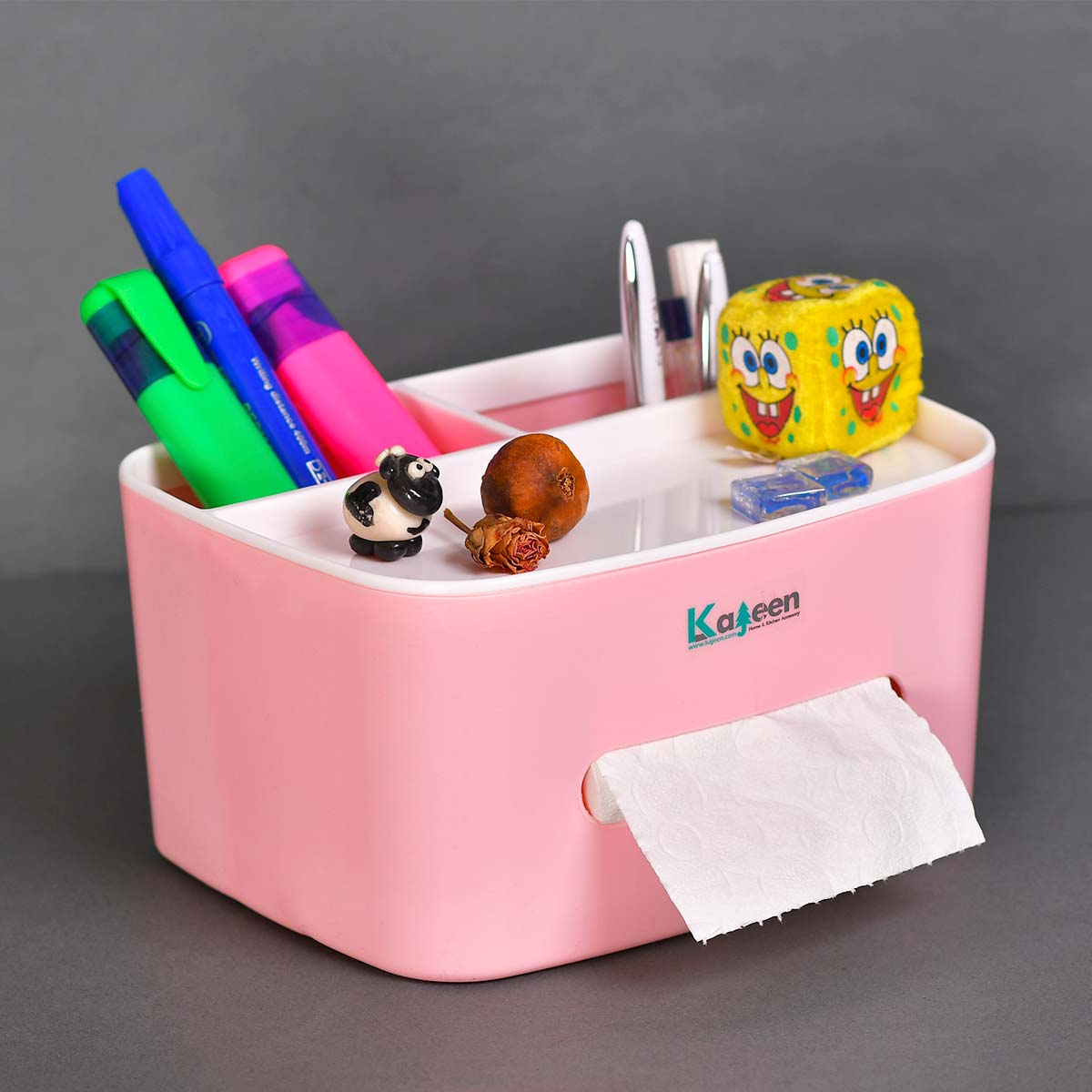 جا دستمال كاغذي رو ميزي مدلKajeen