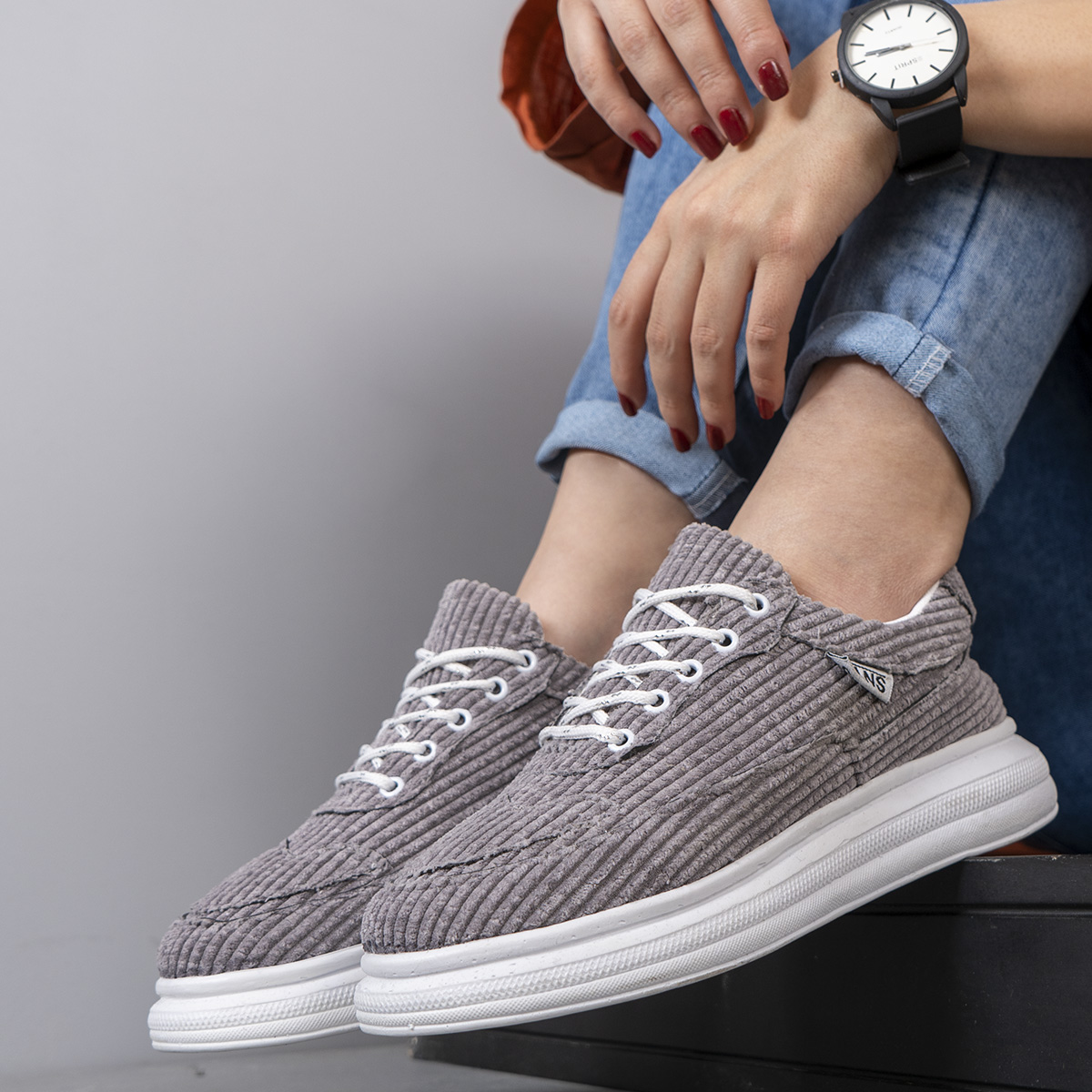 کفش دخترانه ونس کبریتی مدل Deepi