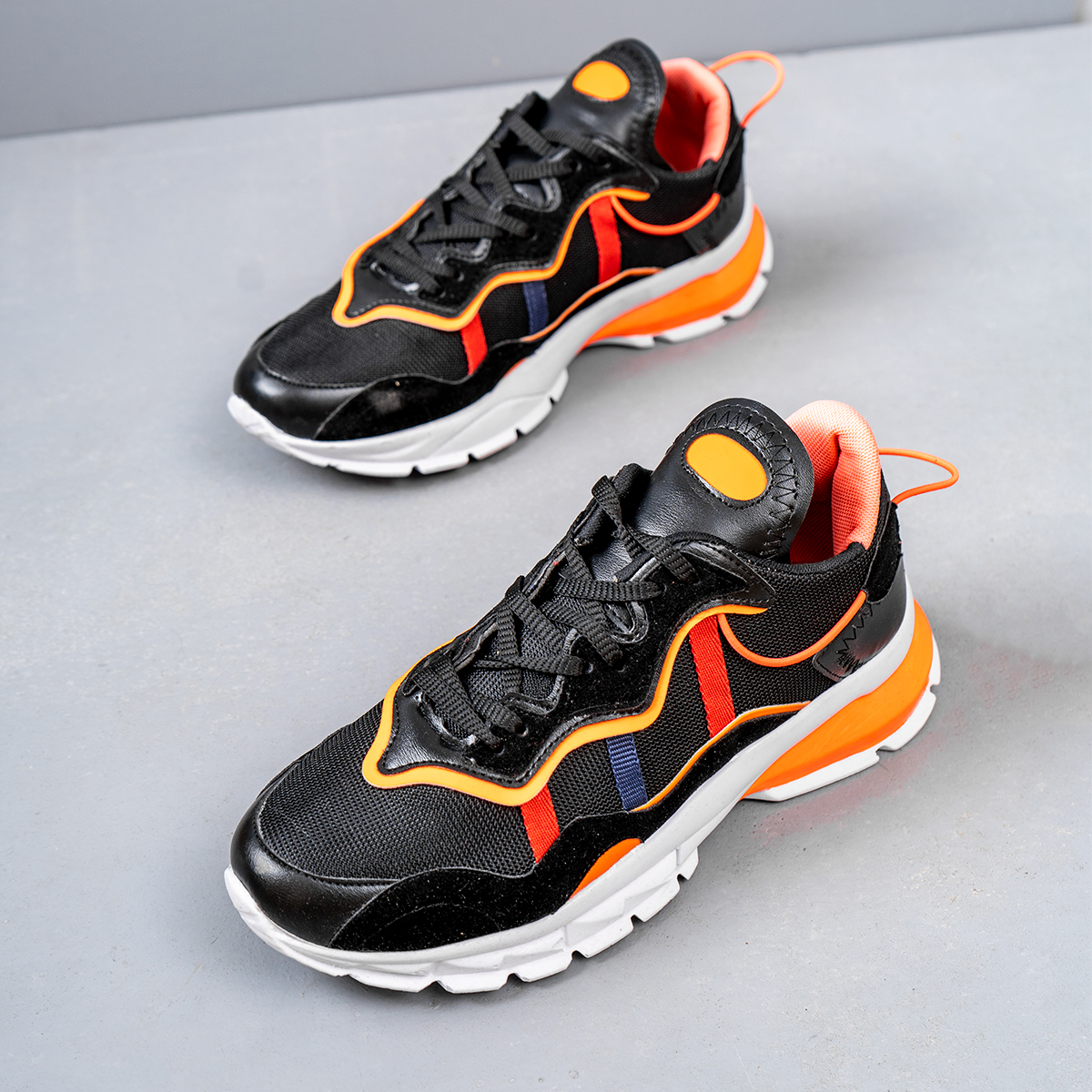 کفش ورزشی مردانه مشکی مدل Wisly