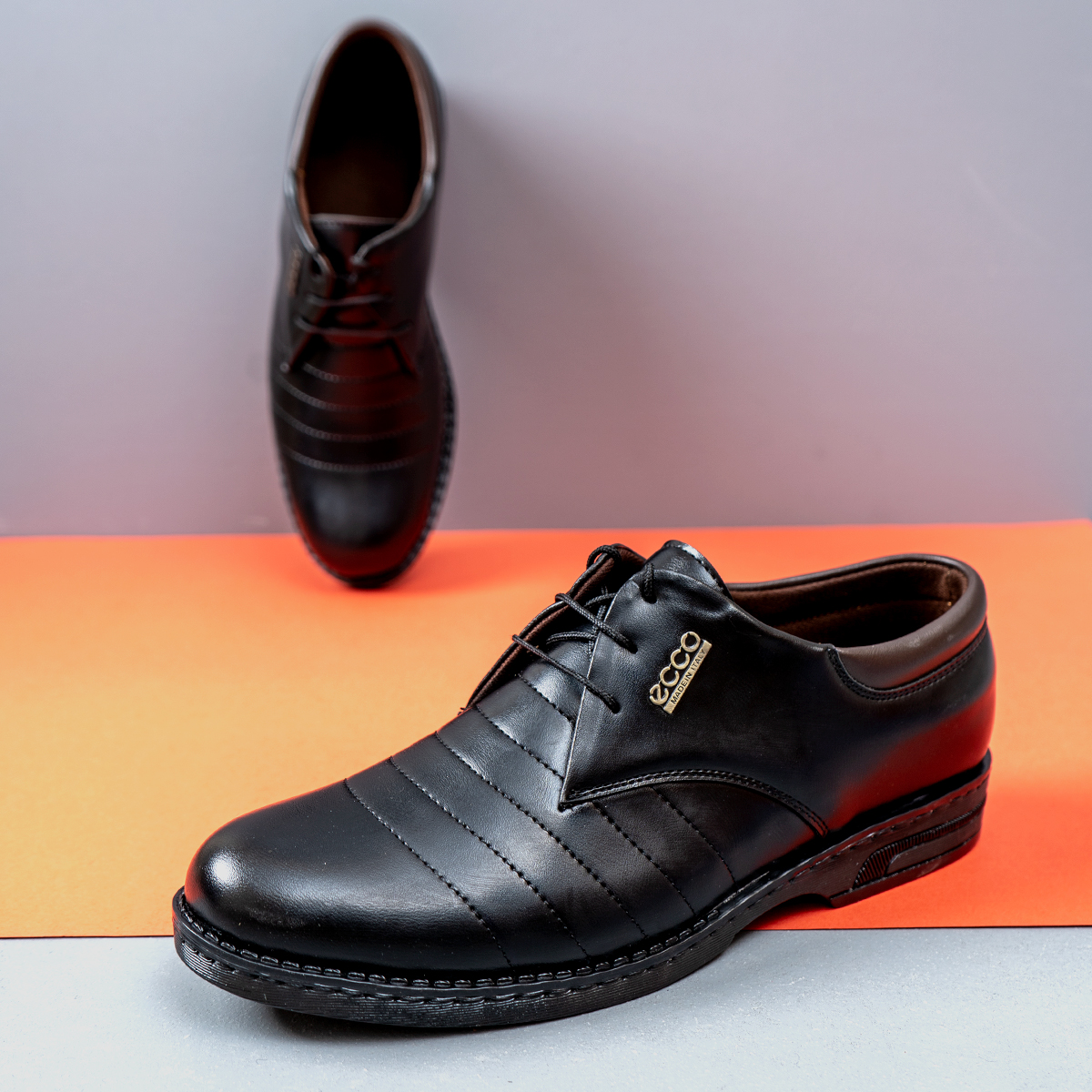 کفش مردانه ecco مشکی مدل Carver