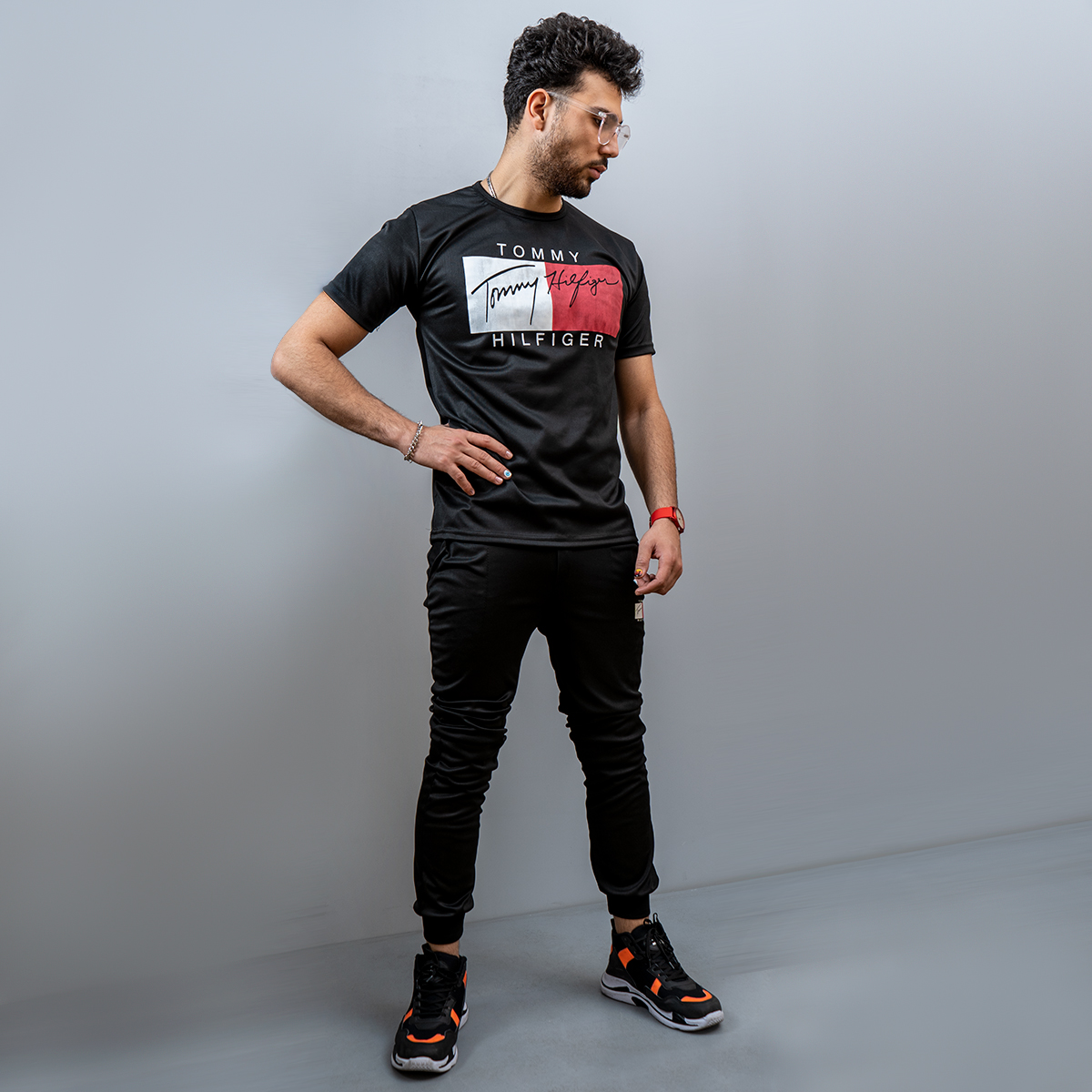 ست تیشرت شلوارTOMMY مردانه مدل Savir