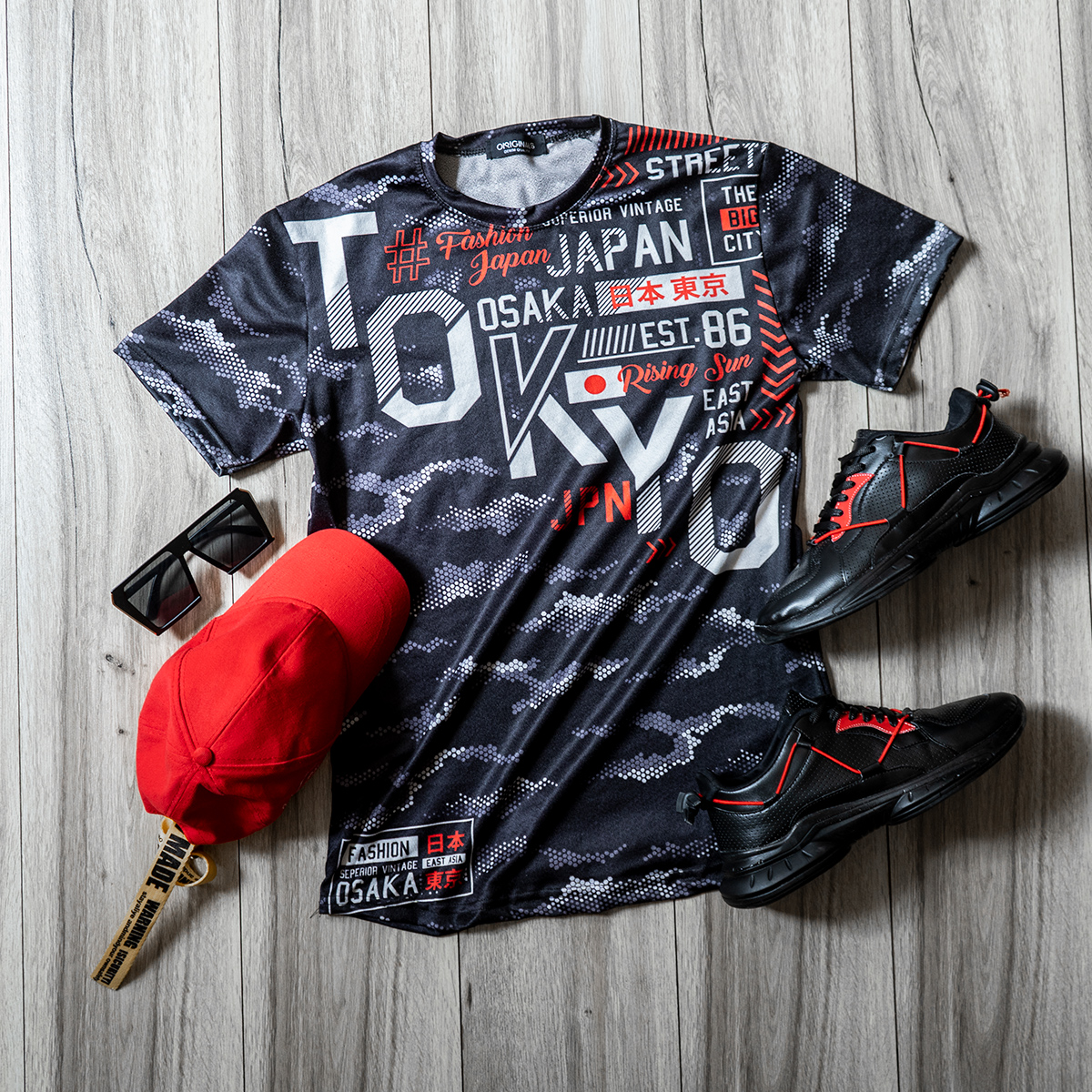 تیشرت Tokyo مردانه مدل Barton