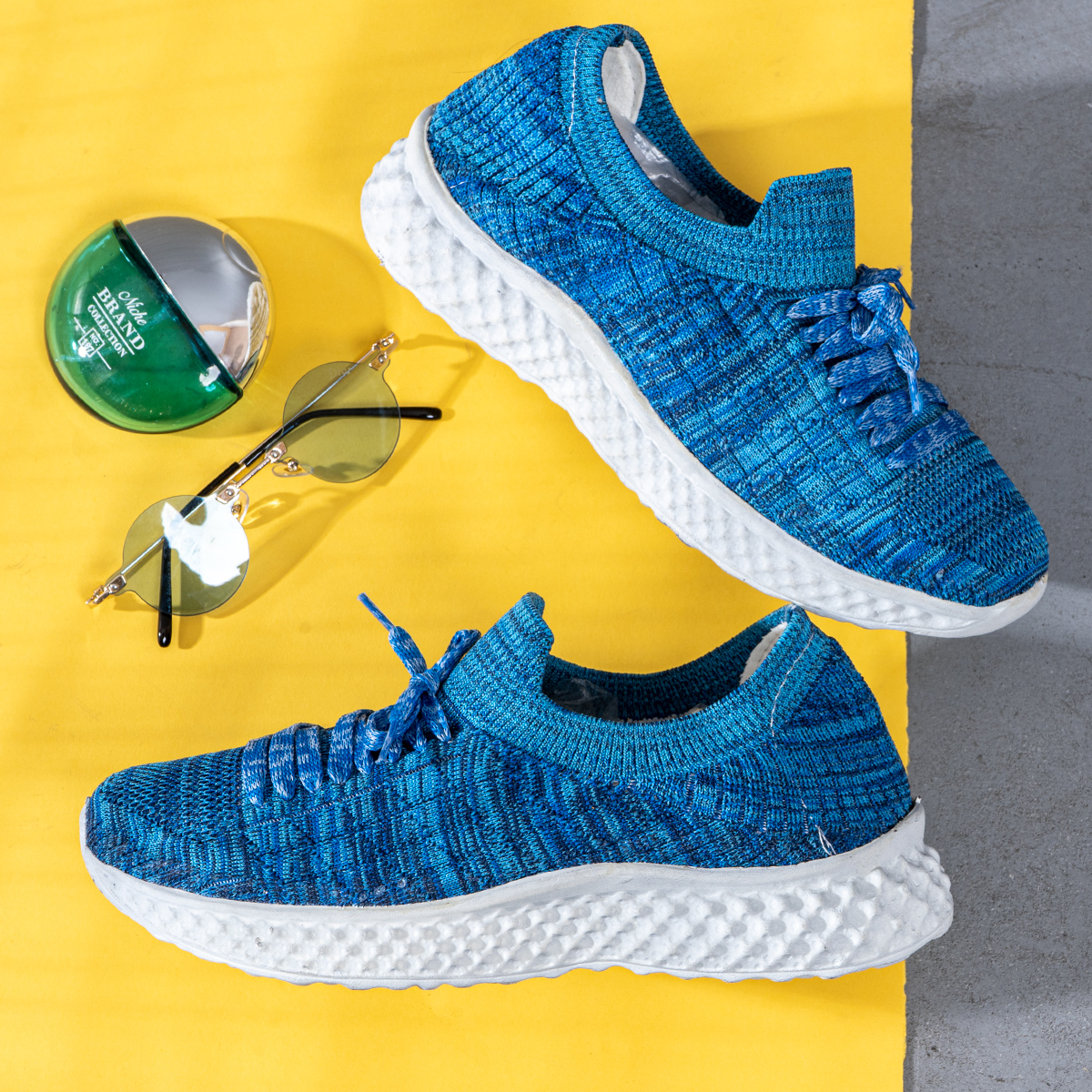 کفش ورزشی زنانه آبی مدل Bela