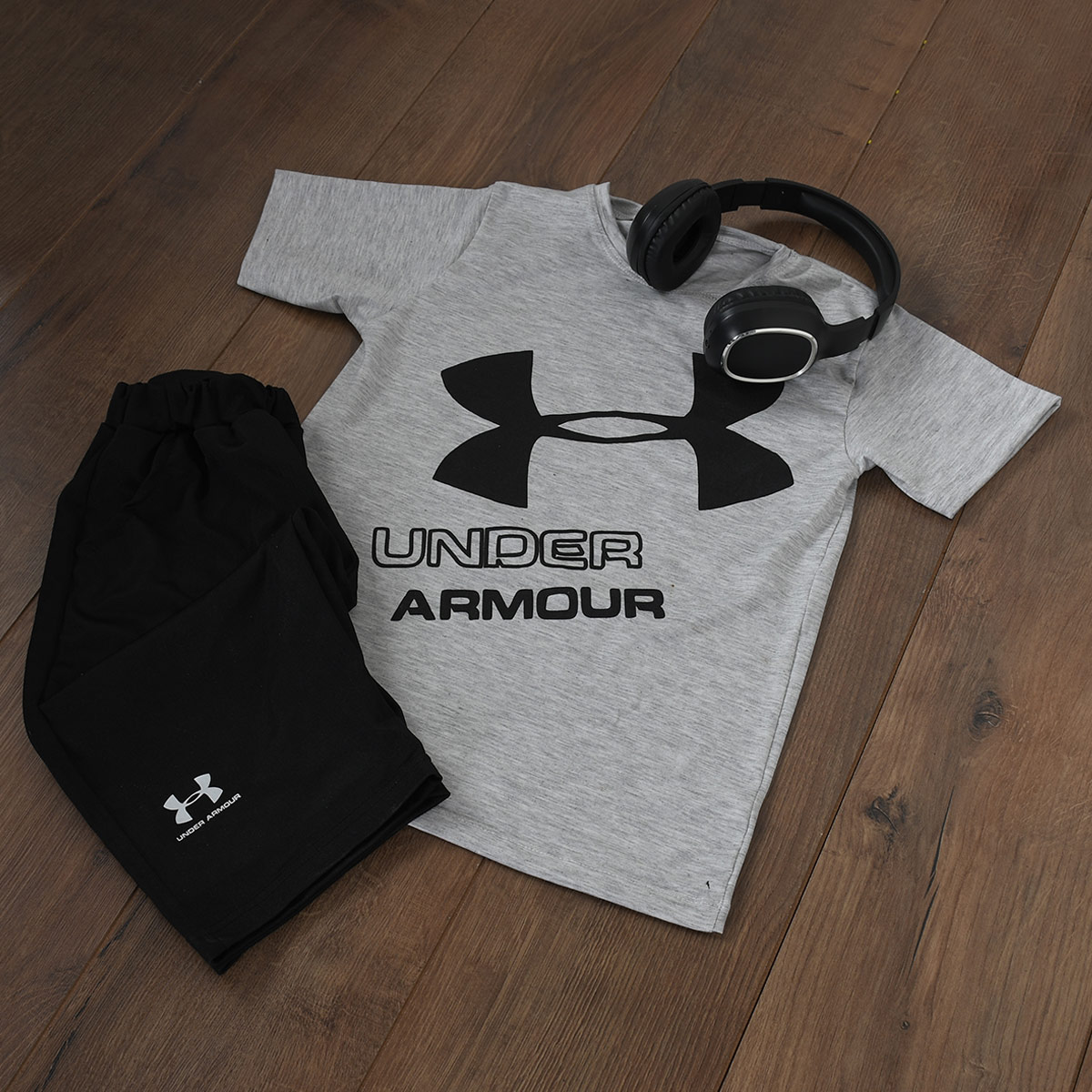 ست بچه گانه تیشرت شلوارک Under Armour مدل Z167