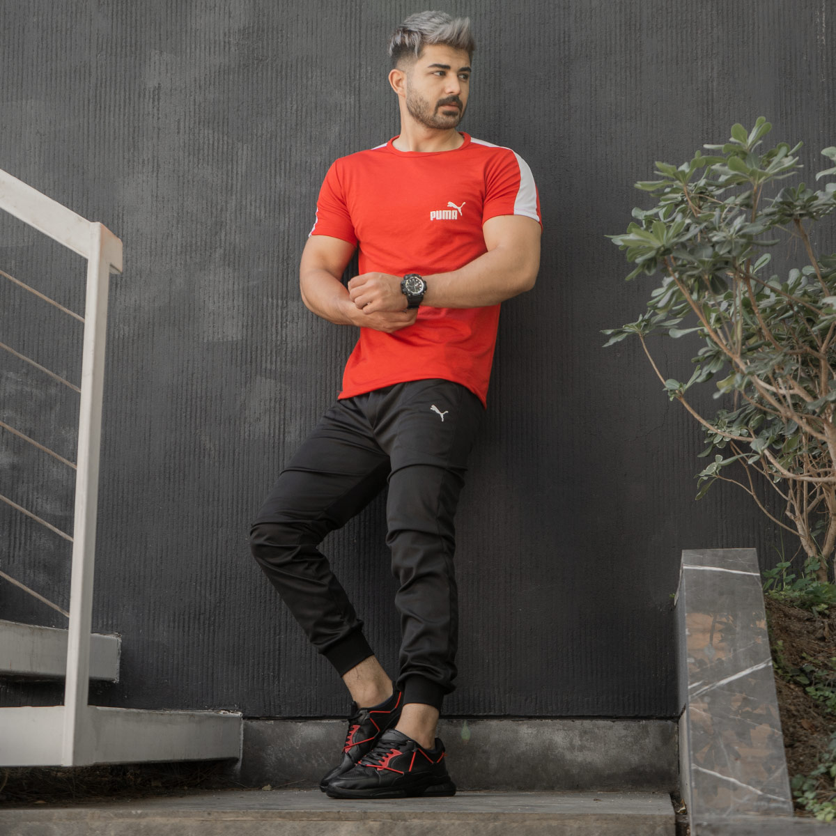 ست تیشرت شلوارPuma مردانه مدل Sarad