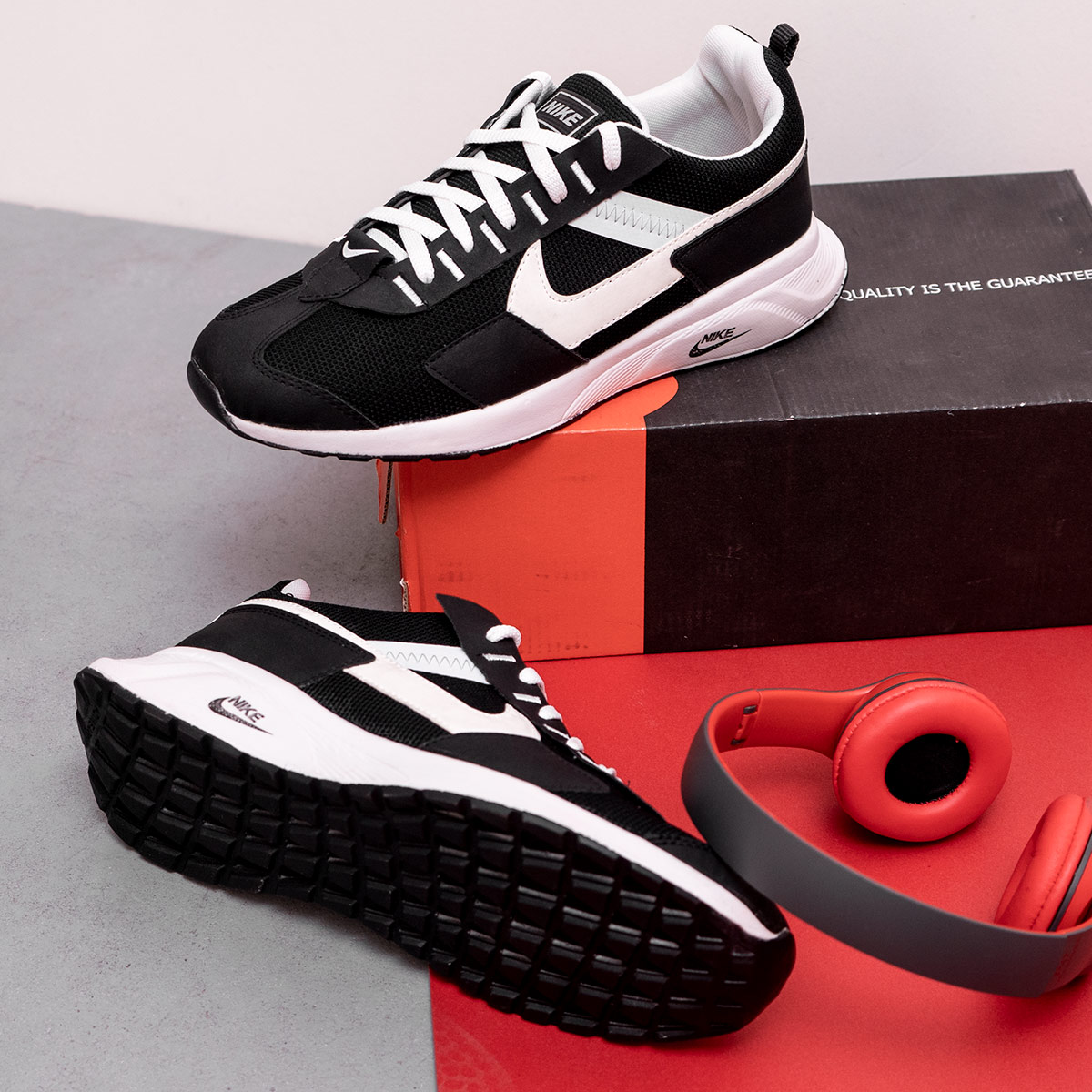 کفش ورزشی Nike مردانه مشکی مدل Palini