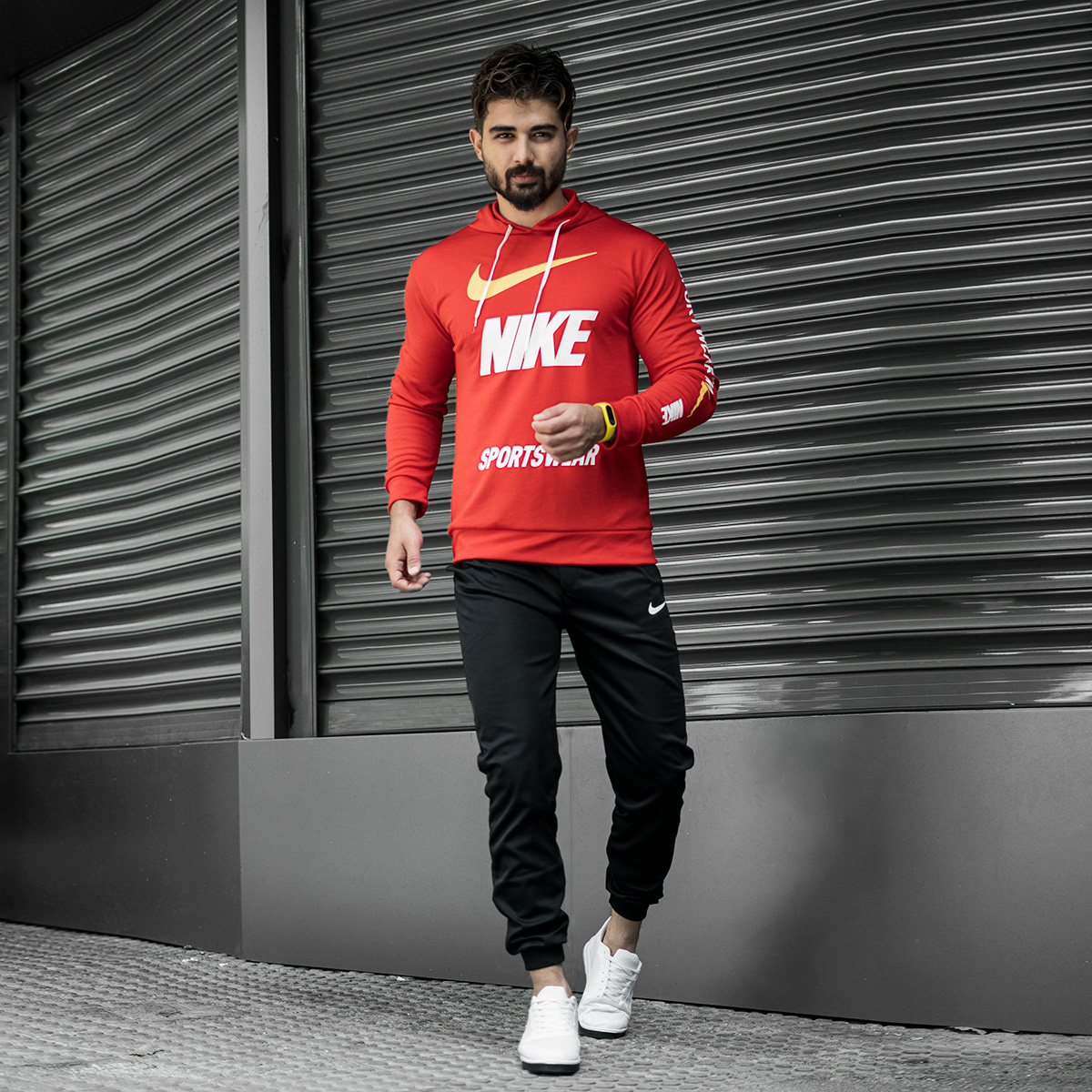 ست هودی شلوار Nike مردانه مدلYavin
