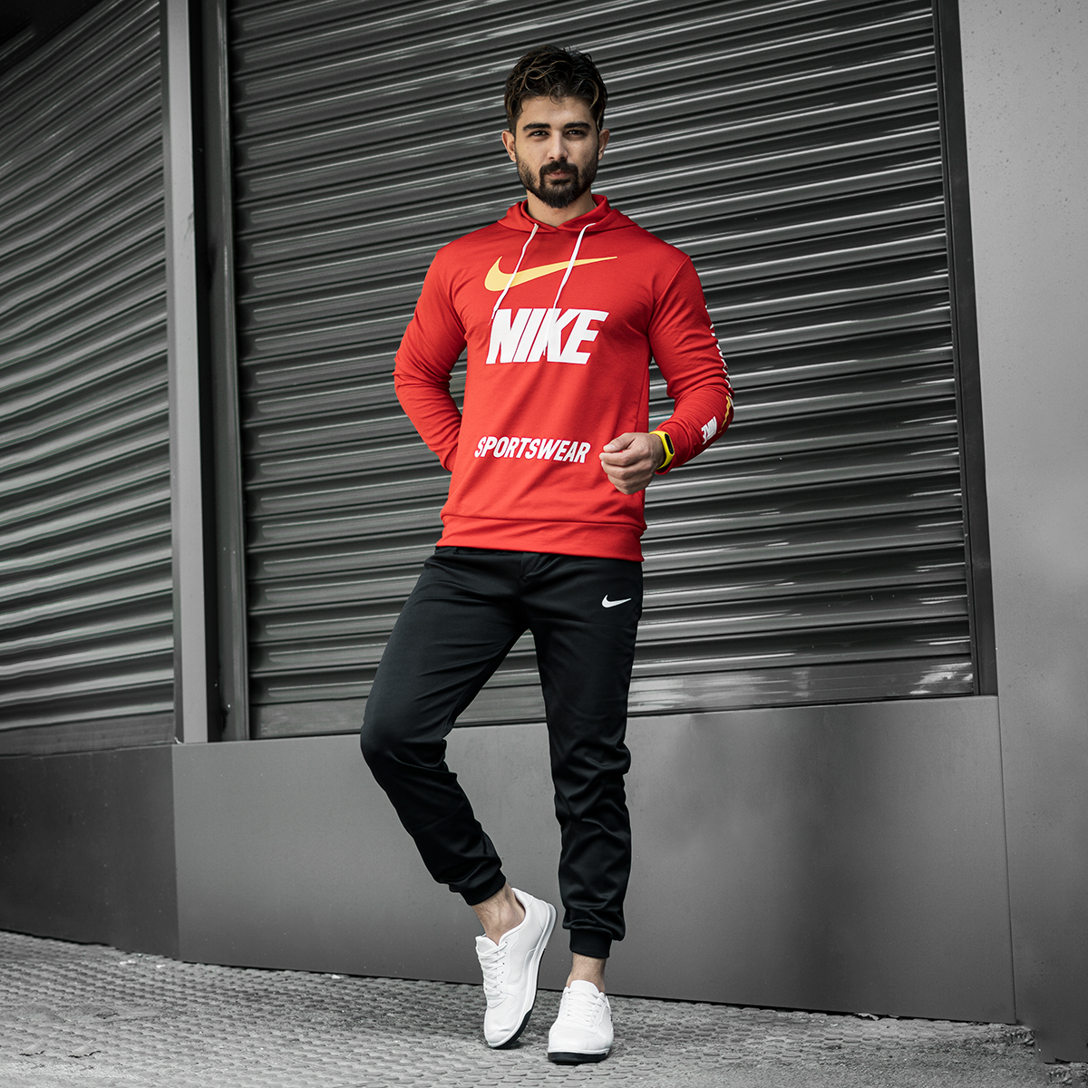 ست هودی شلوار Nike مردانه مدلYavin