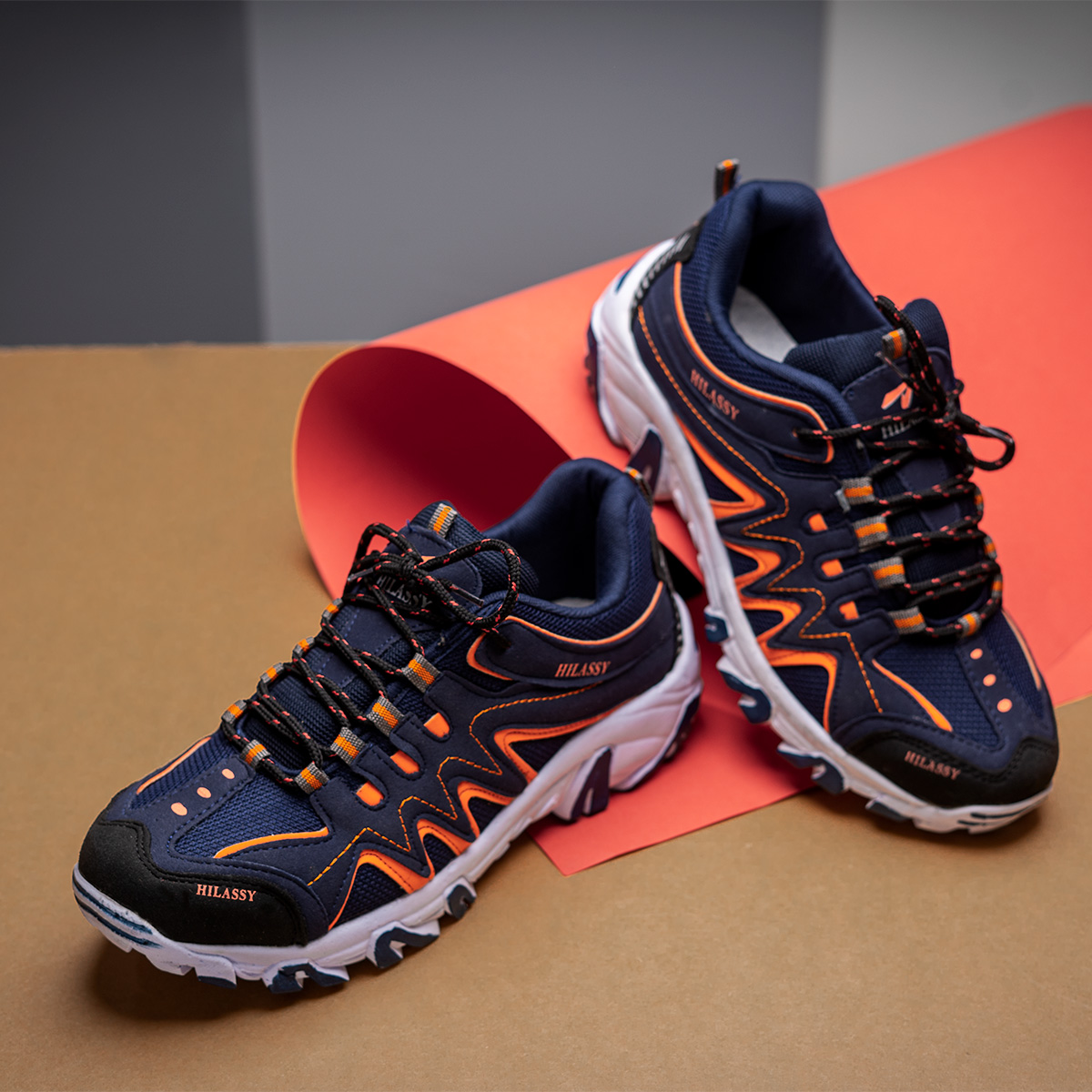 کفش ورزشی Hilassy مردانه سرمه ای مدل Martj