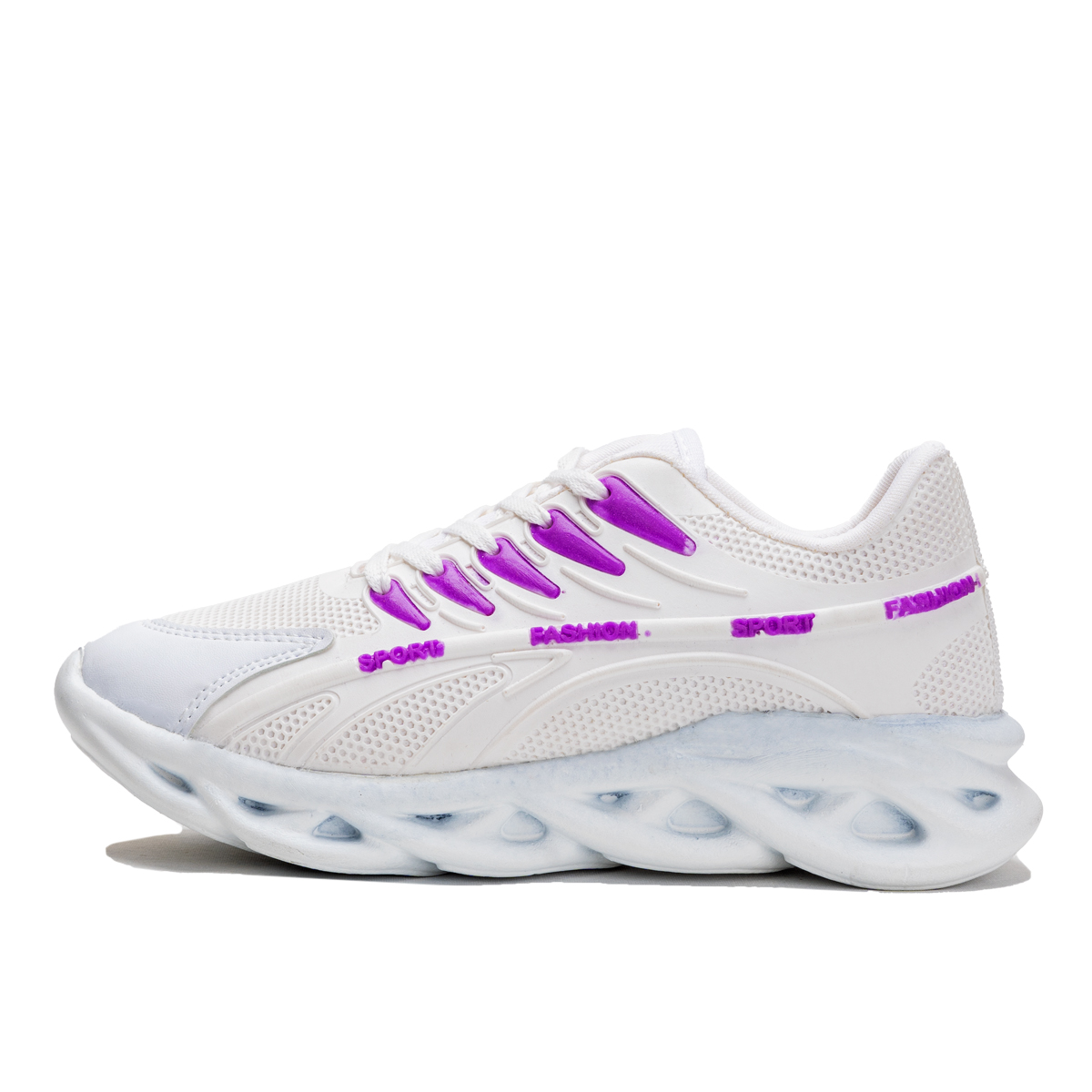 کفش وزرشی زنانه سفید مدل Shiva