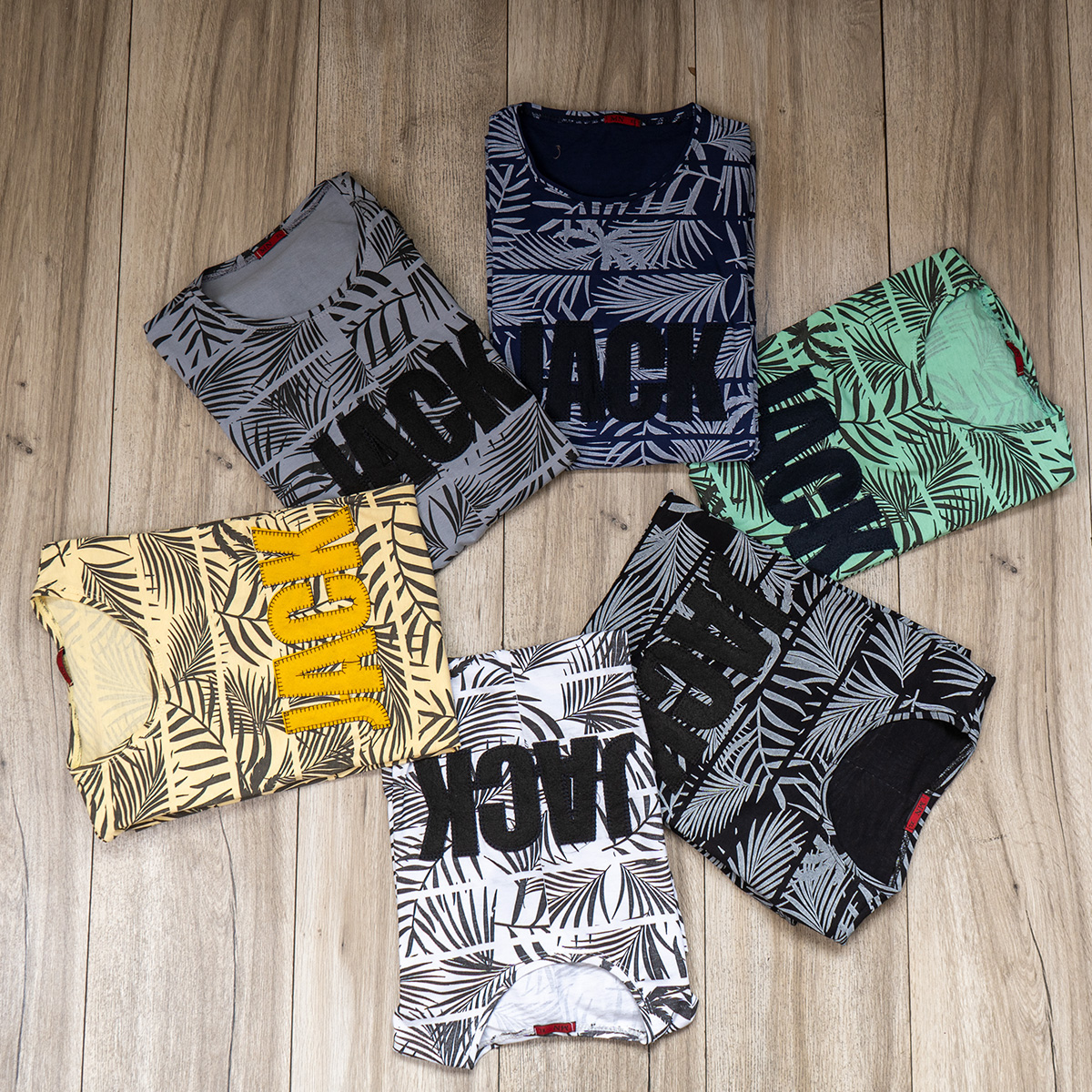 تیشرت مردانه سفید مدل Jack