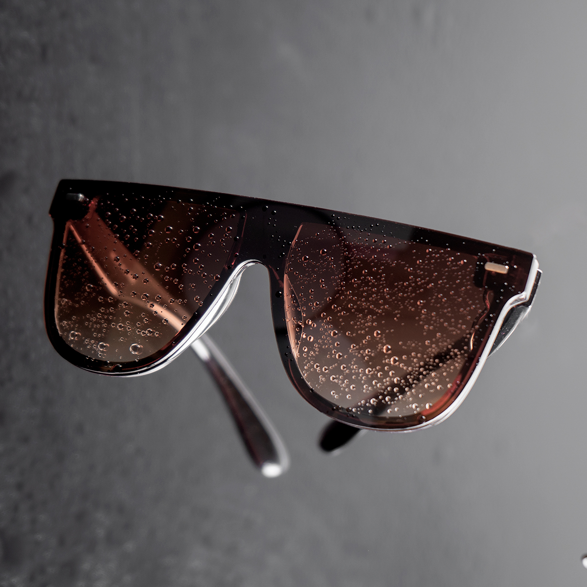 عینک قهوه ای مدل Wersa