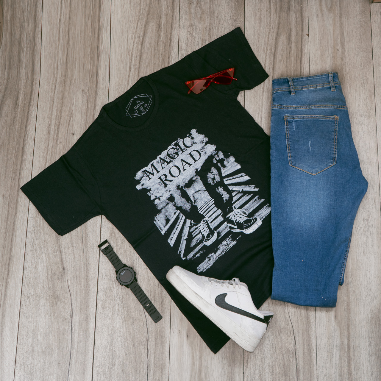 تیشرت (T) مردانه سبز مدل magic