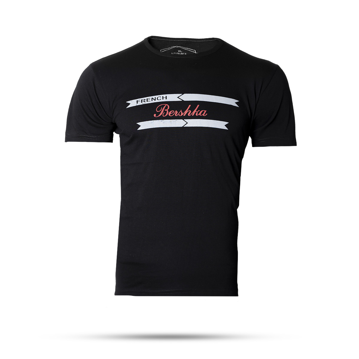 تیشرت مردانه مشکی (T) مدل FRENCH
