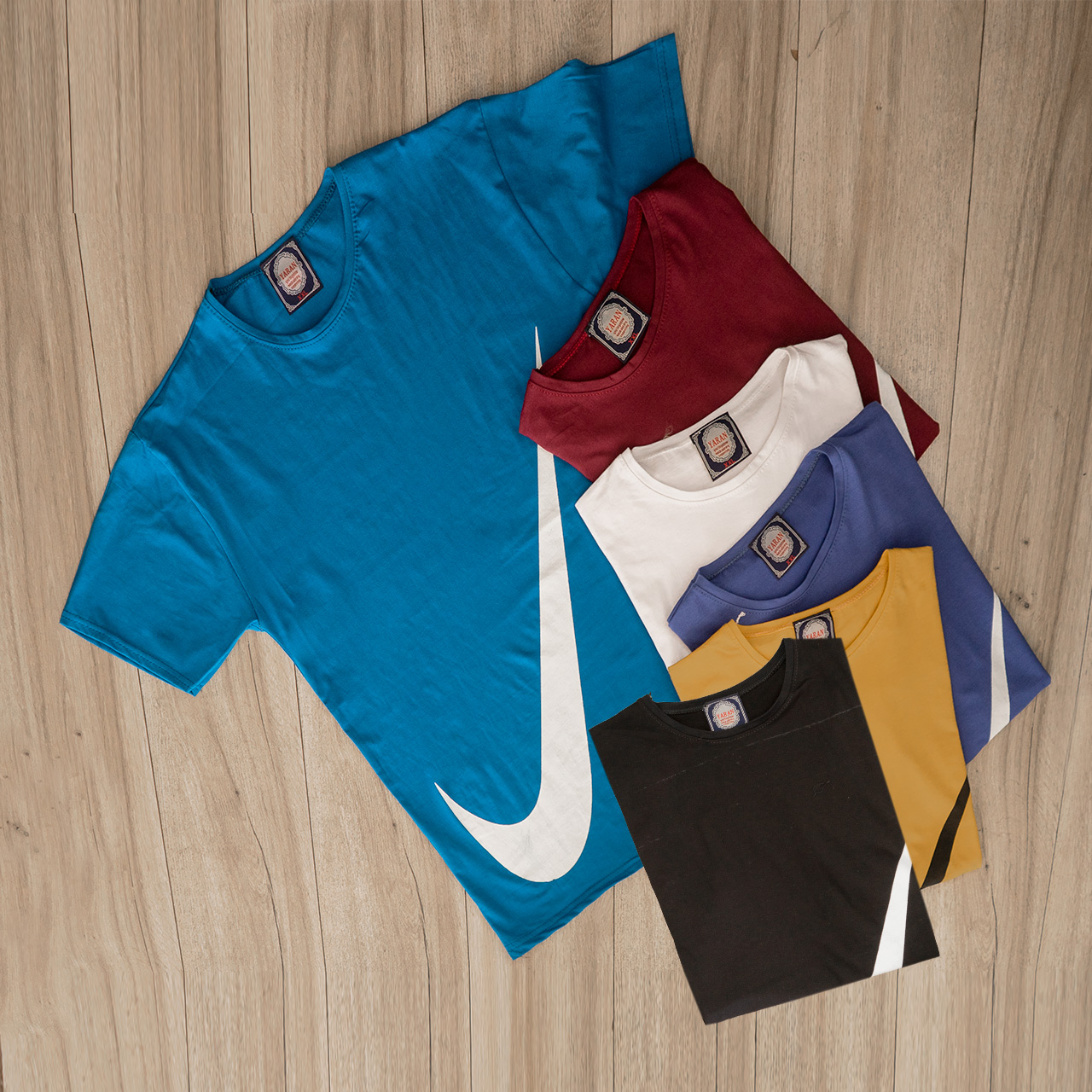 تیشرت نایک آبی مردانه مدل N400