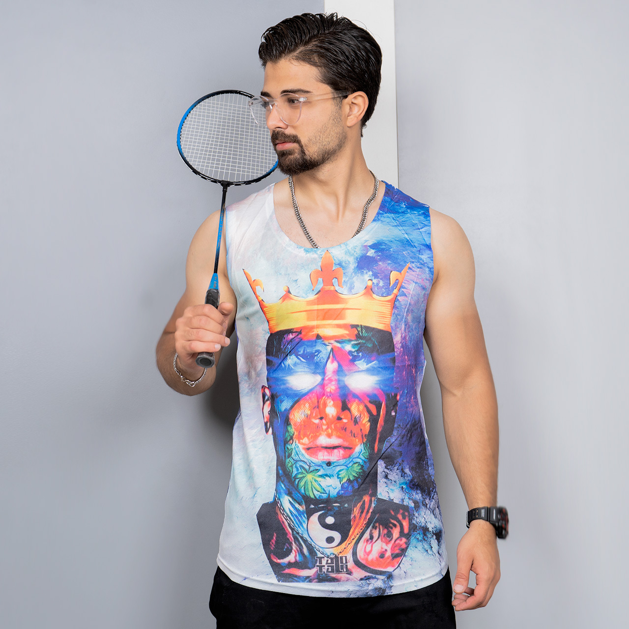 رکابی (T) چند رنگ مردانه مدل Tataloo