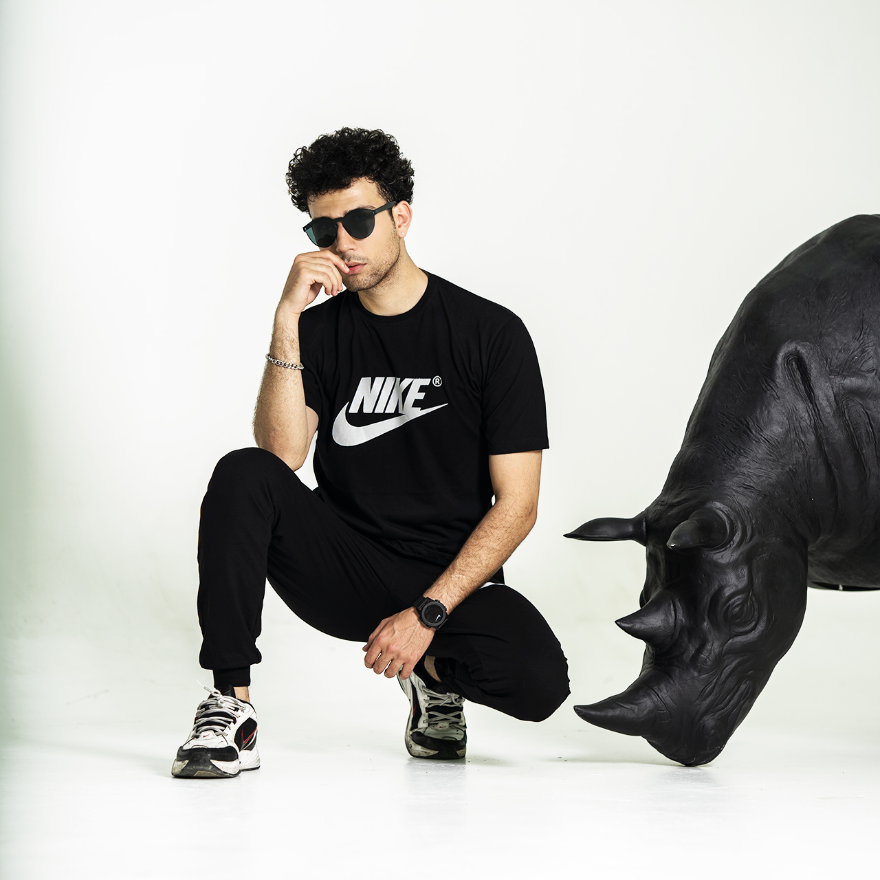 ست تیشرت شلوار مردانه نایک مدل MW112