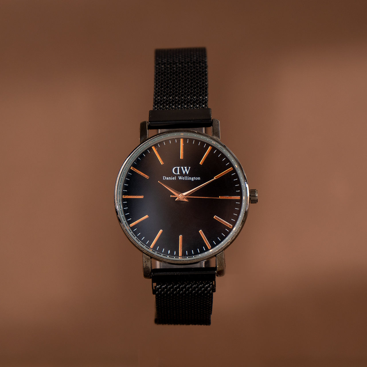 ساعت مچی مردانه مشکی مدل DW11