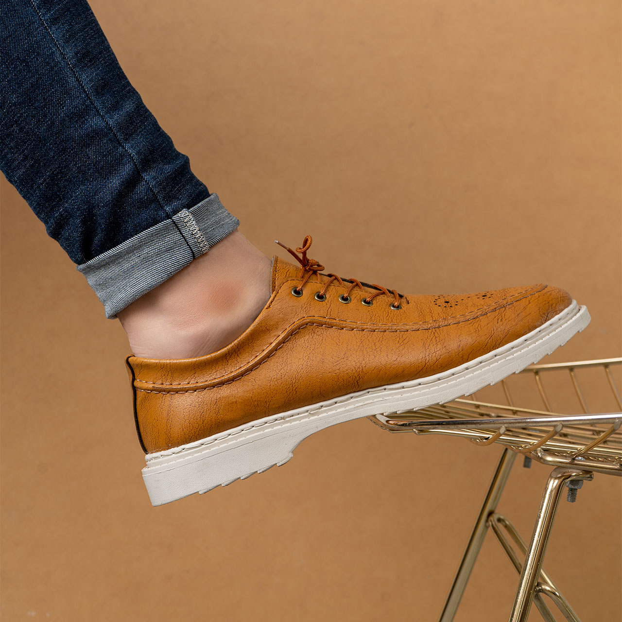 کفش تخت عسلی مردانه مدل G623