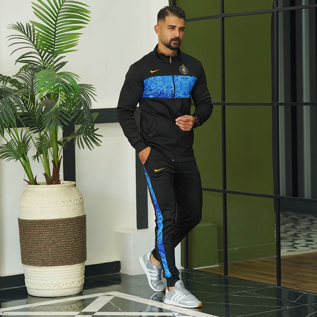 ست سوییشرت شلوار اینترمیلان مردانه مدل Arash