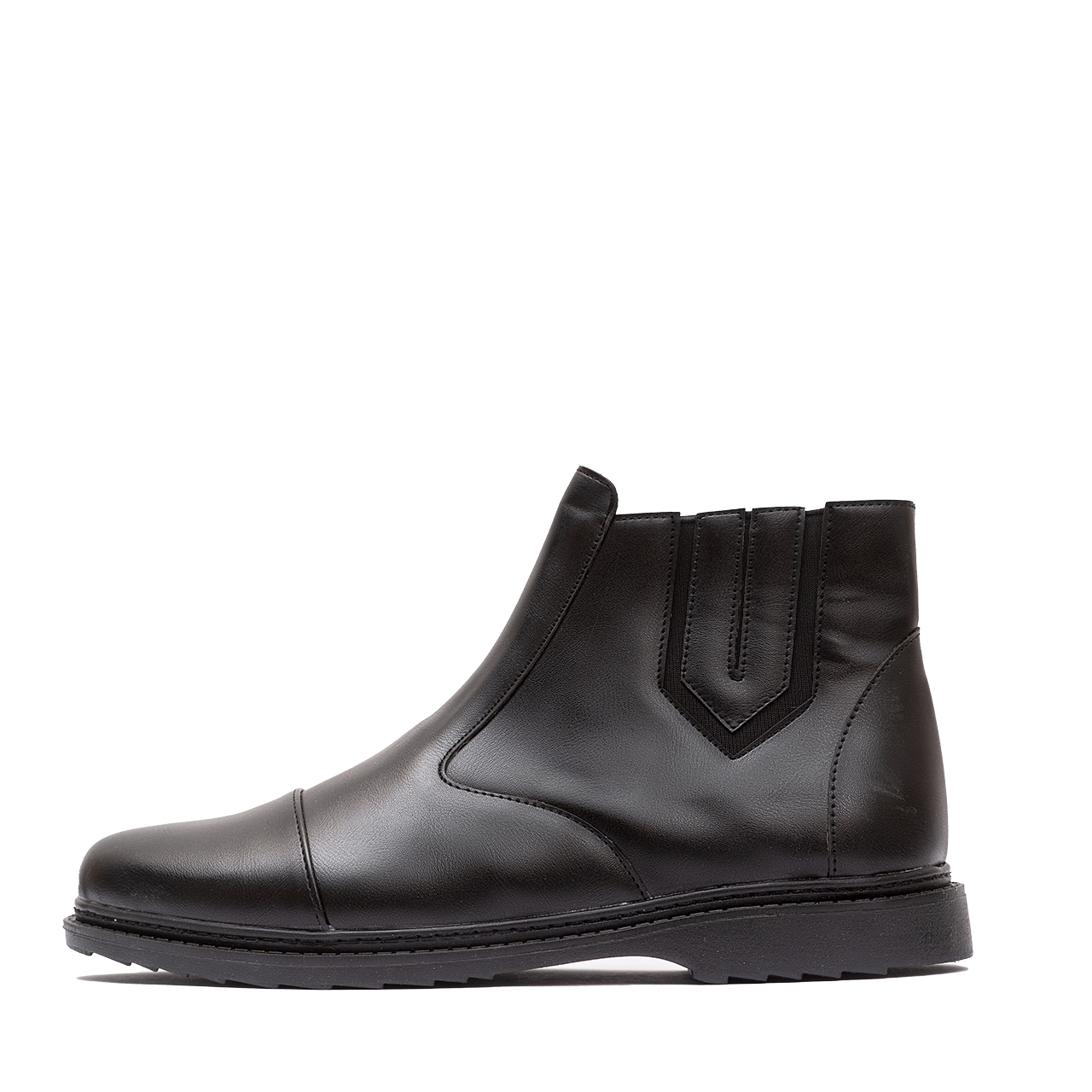 نیم بوت مردانه مشکی مدل Argan