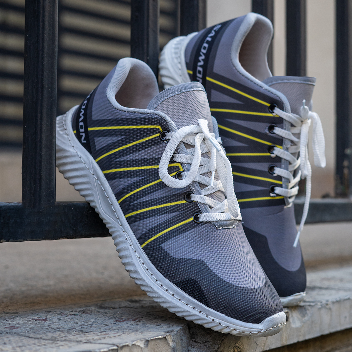 کفش ورزشی Salomon مردانه طوسی سبز مدلPadra