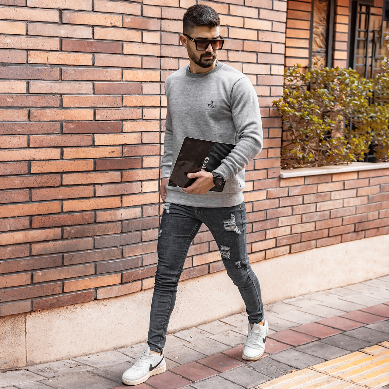 دورس مردانه polo طوسی روشن مدلLexi