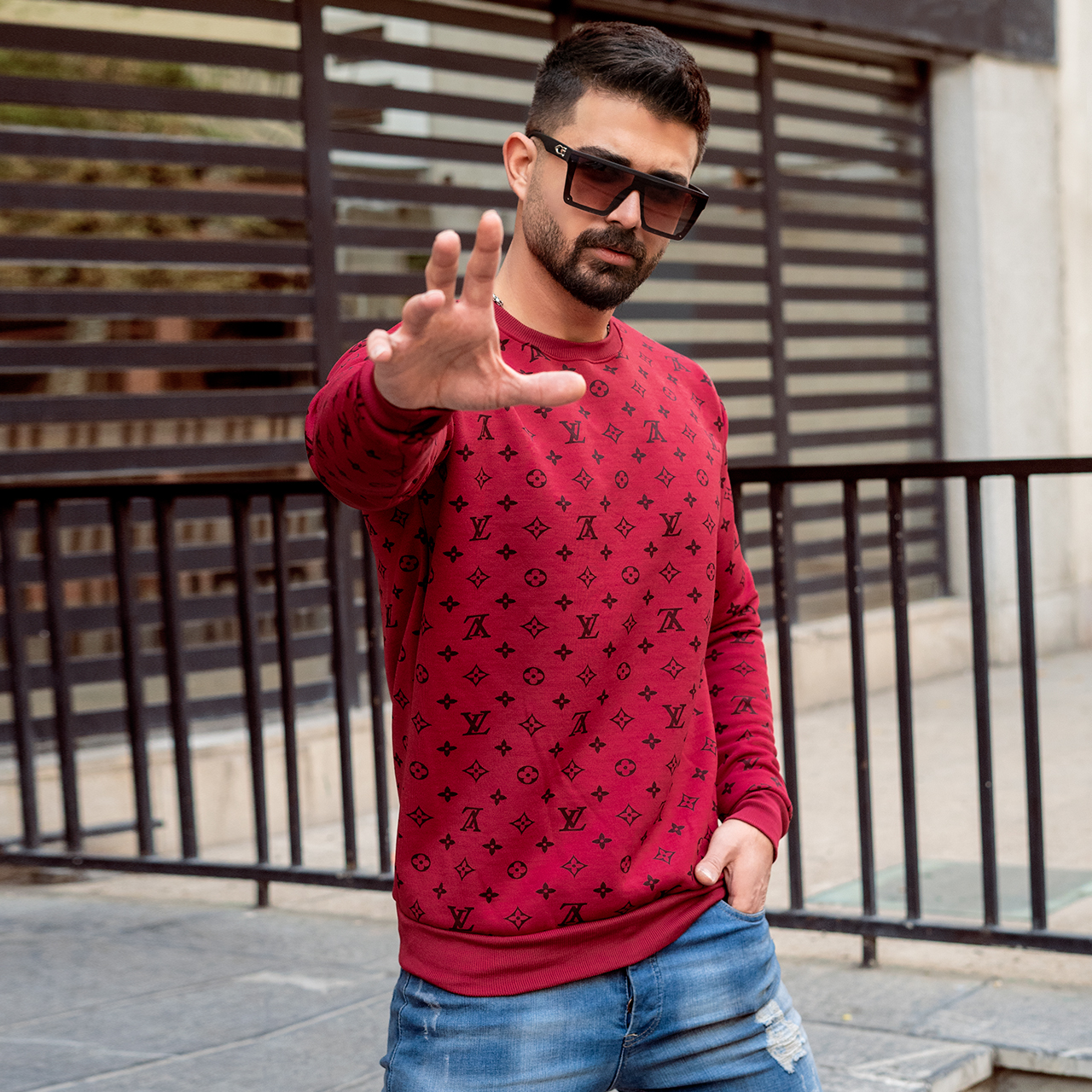 دورس مردانه طرح LV قرمزمدل ADRAS