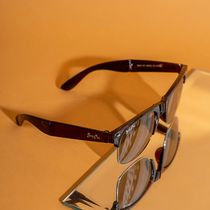 عینک آفتابی قهوه ای مدل Roybin