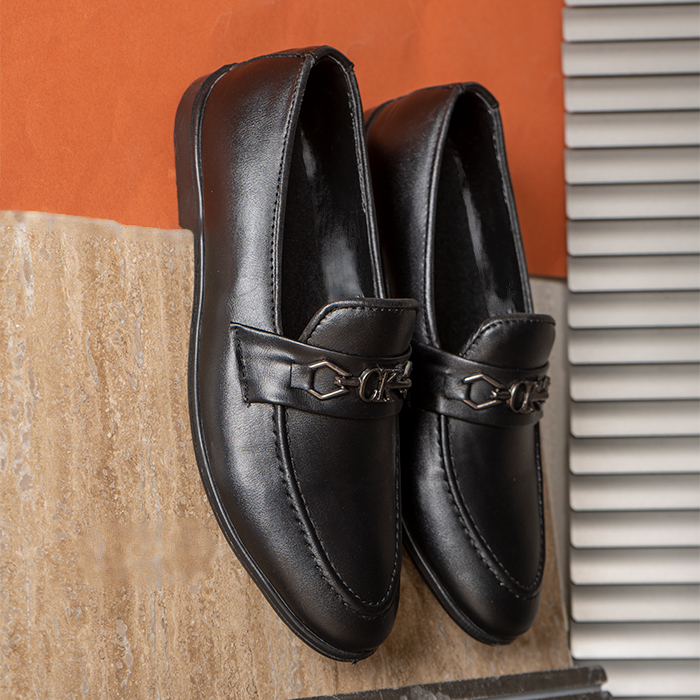 کفش کالج مردانه مشکی مدل ARHAN