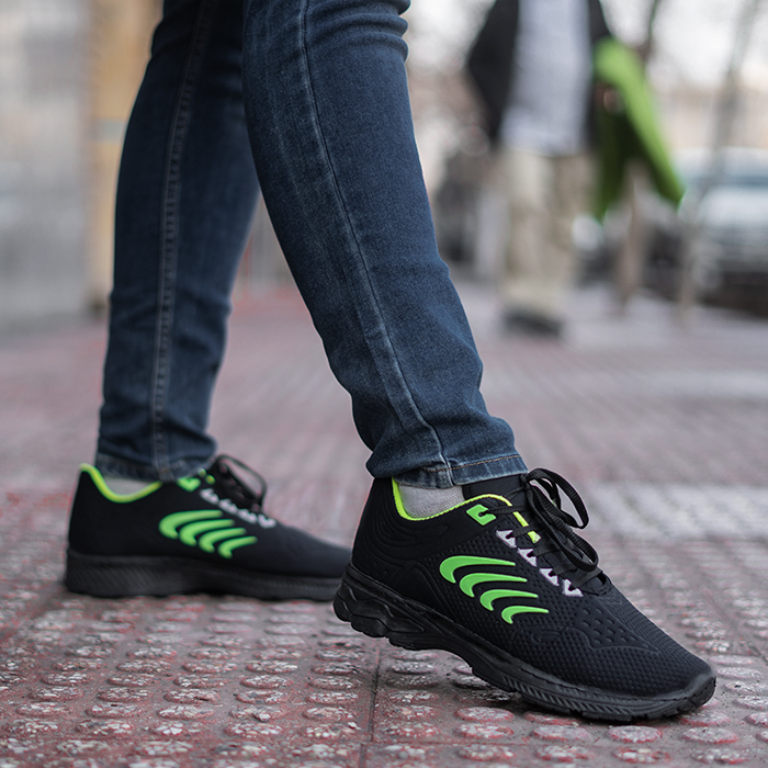 کفش ورزشی (T) مردانه مشکی مدل Torbo