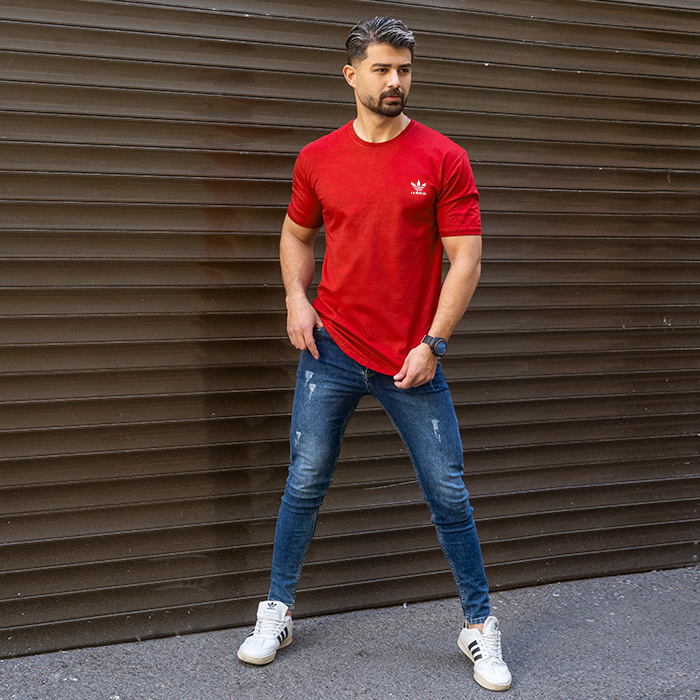 تیشرت ADIDAS مردانه قرمز مدل Edvard