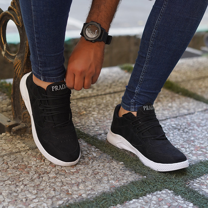 کفش مردانه مشکی مدل Jamin