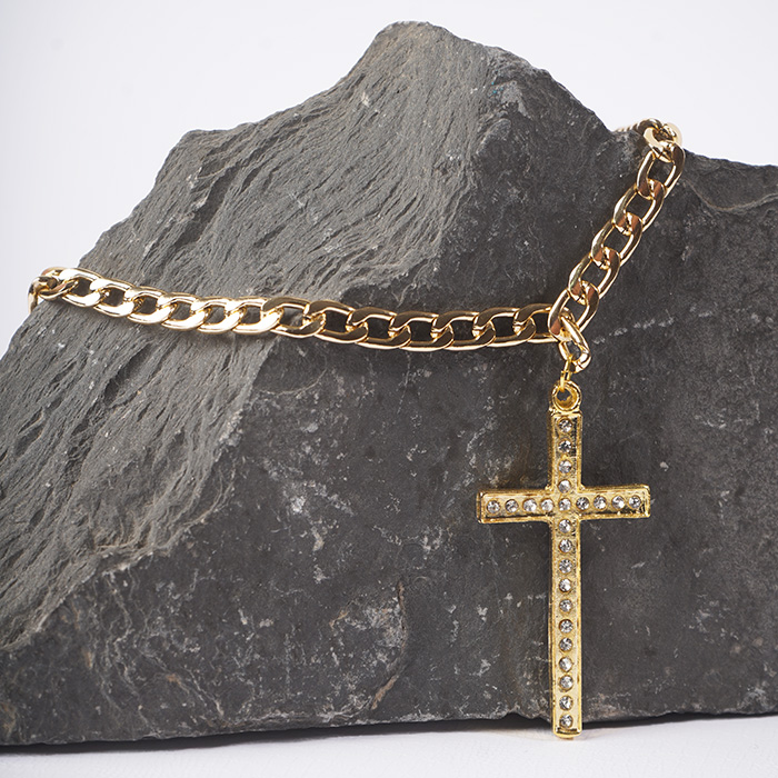 گردنبندطلایی مردانه مدل salib