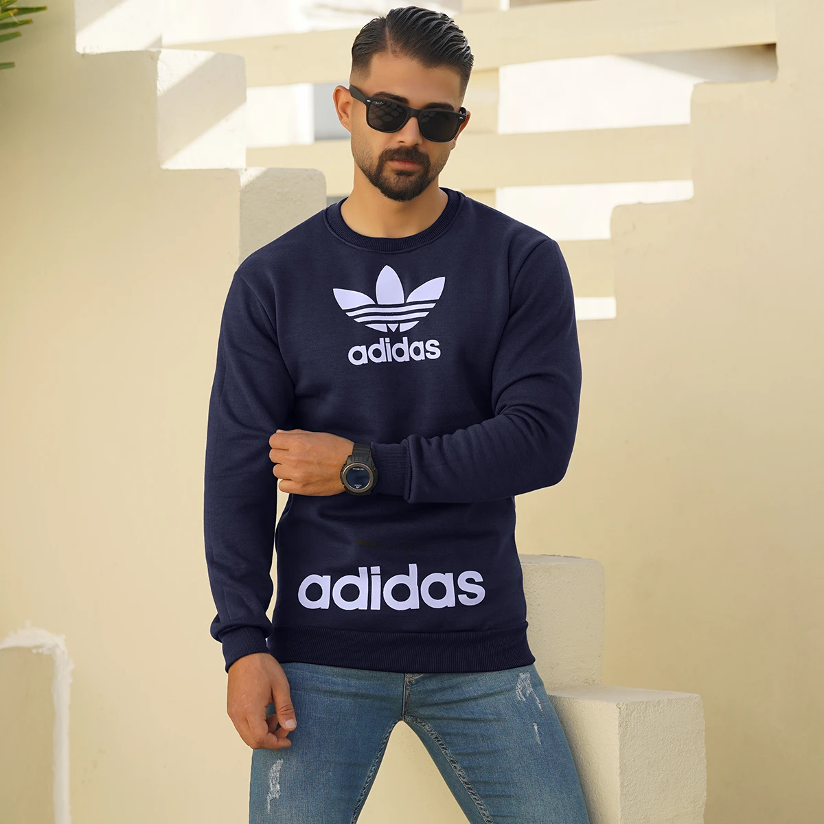 دورس آدیداس سرمه ای مردانه مدل Malon