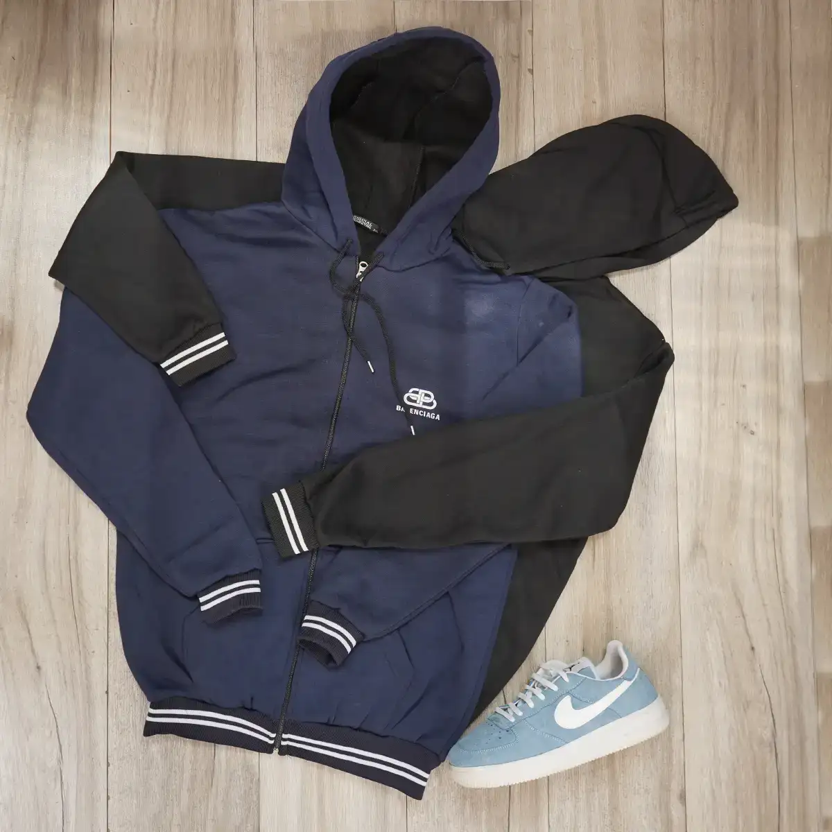 سوییشرت مردانه مشکی Balenciaga مدل Q22