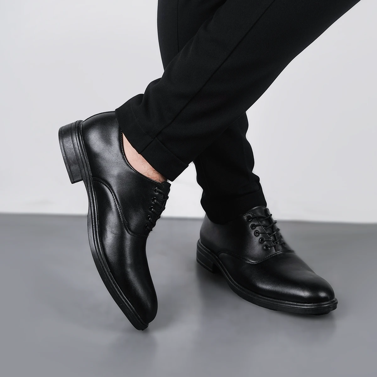 کفش رسمی مردانه مشکی مدل Ravak