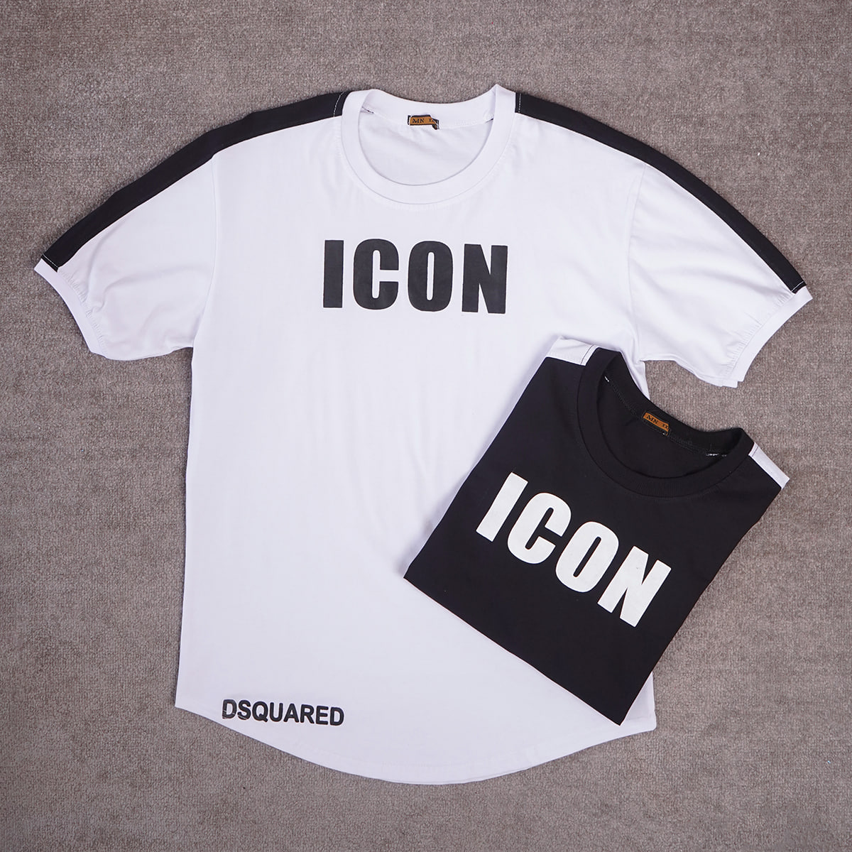 تیشرت مردانه سفید مدل ICON