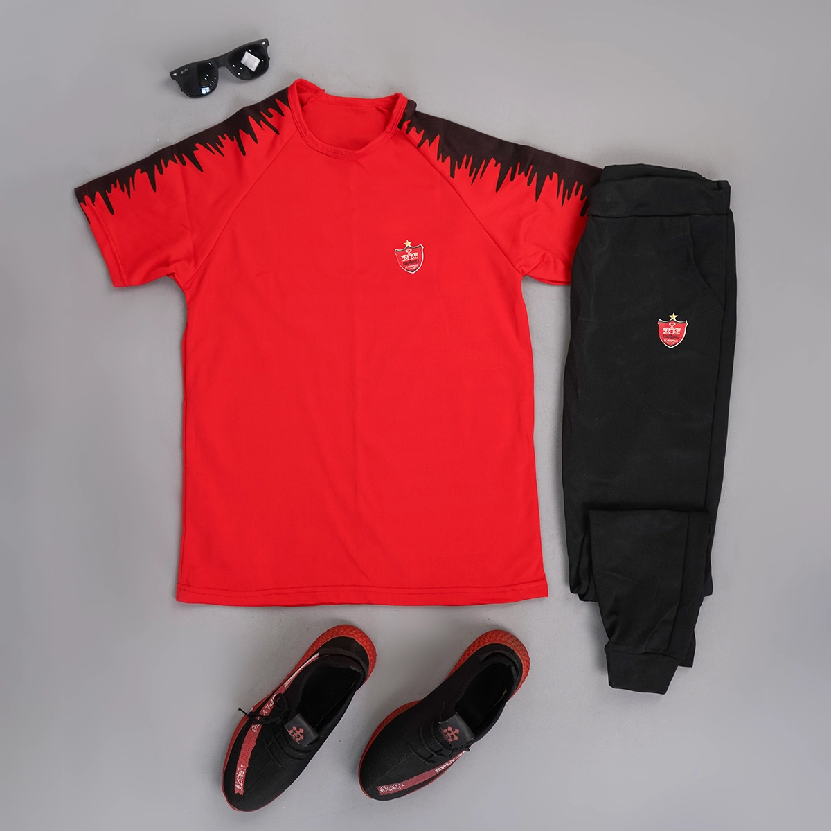 ست تیشرت شلوار پرسپولیس مردانه مدل j92