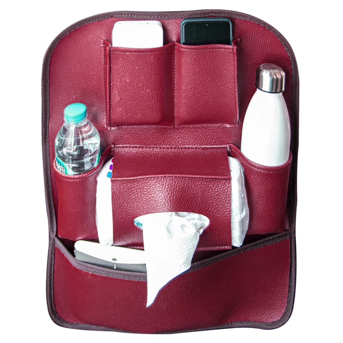 کیف پشت صندلی خودرو ( زرشکی )