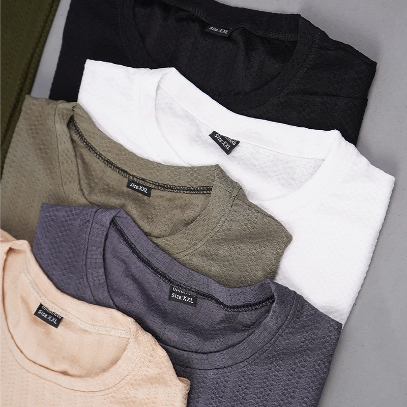 تیشرت سفید مردانه مدلBehnam