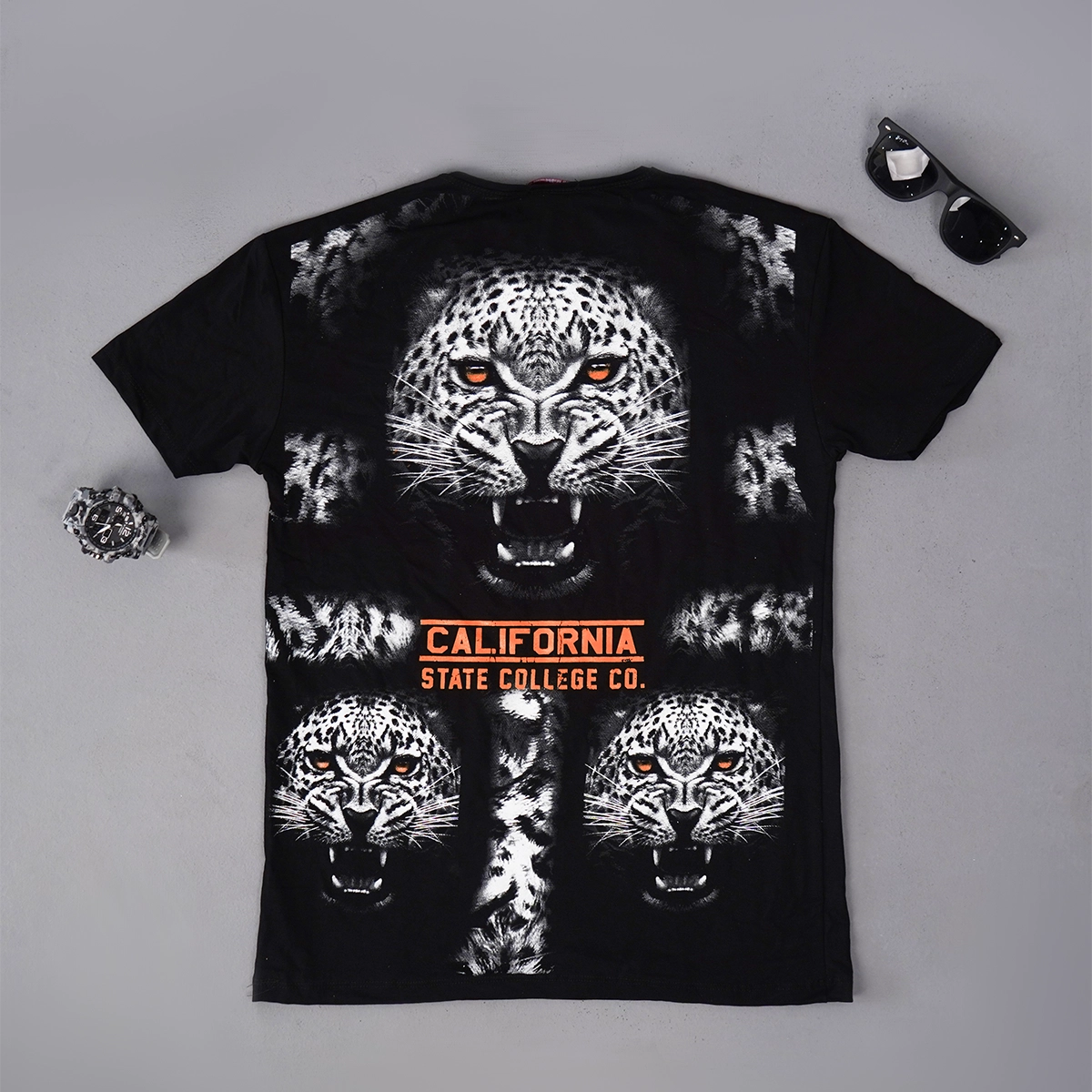 تیشرت مردانه طرحدار مدل California