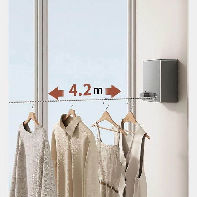 بند رخت فلزی دیواری