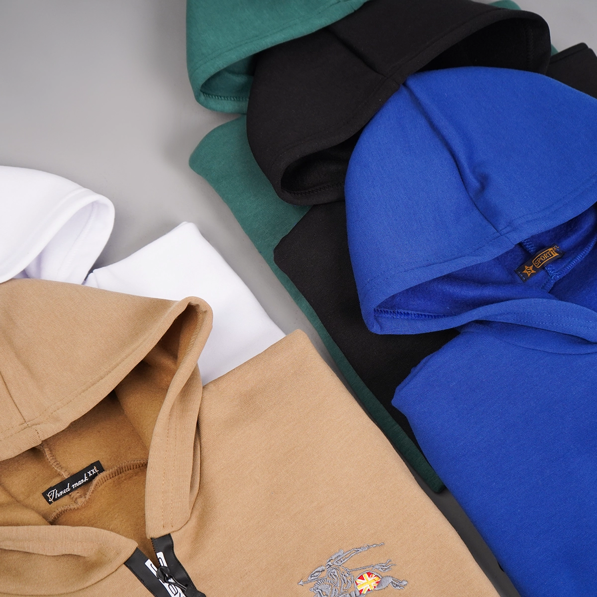 هودی مردانه سفید مدل Vahid