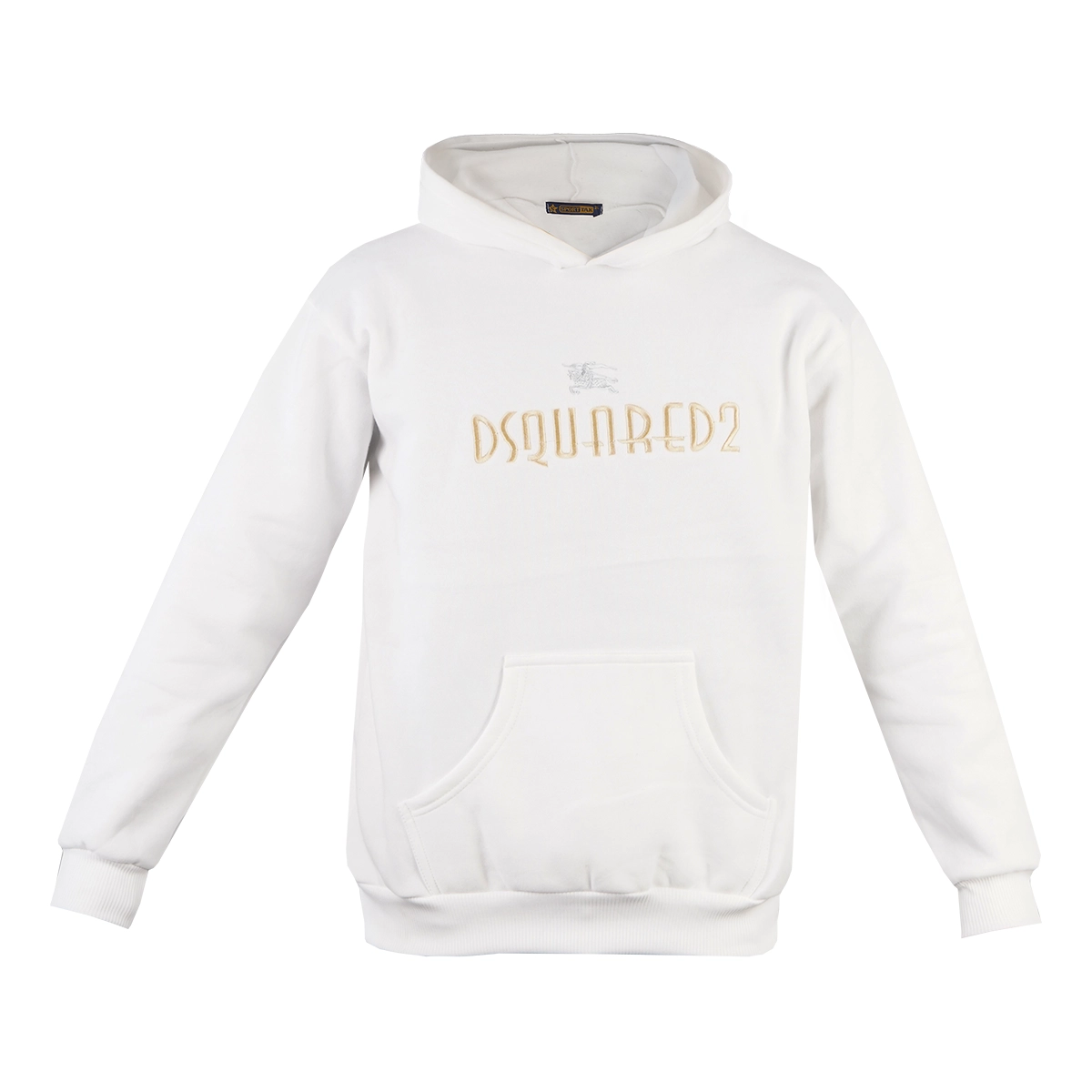 هودی مردانه سفید DSQUARED2 مدلBehrad