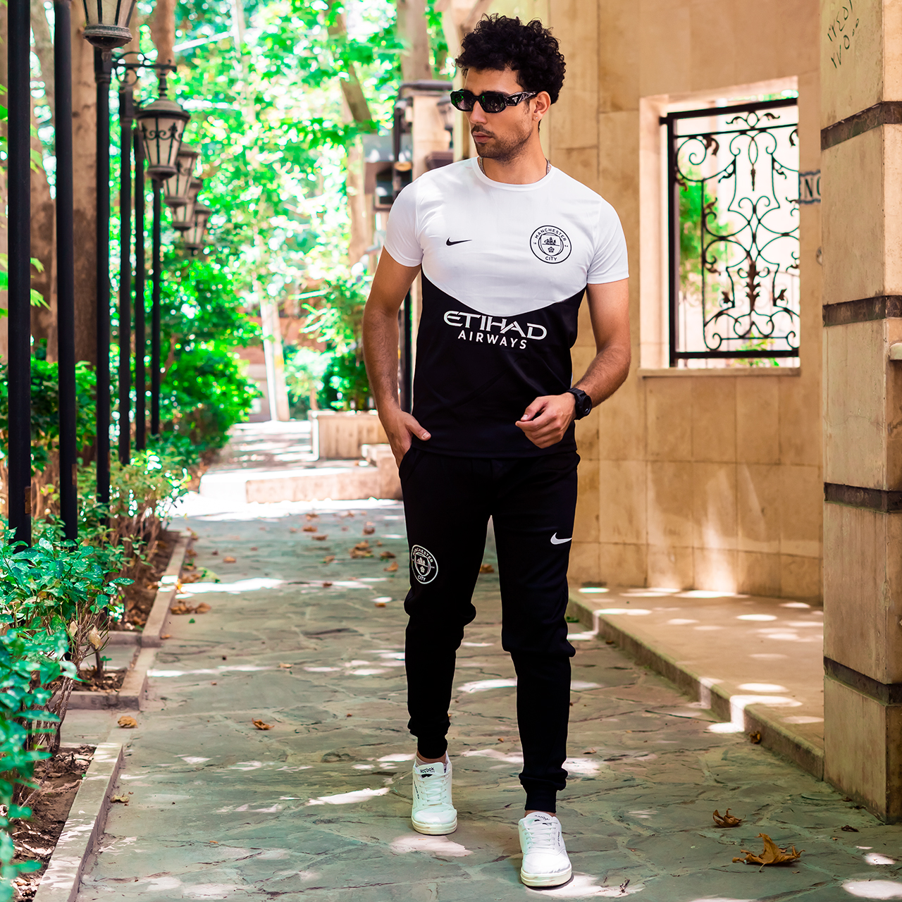 ست تیشرت شلوار منچستر سیتی مردانه مدل Ways