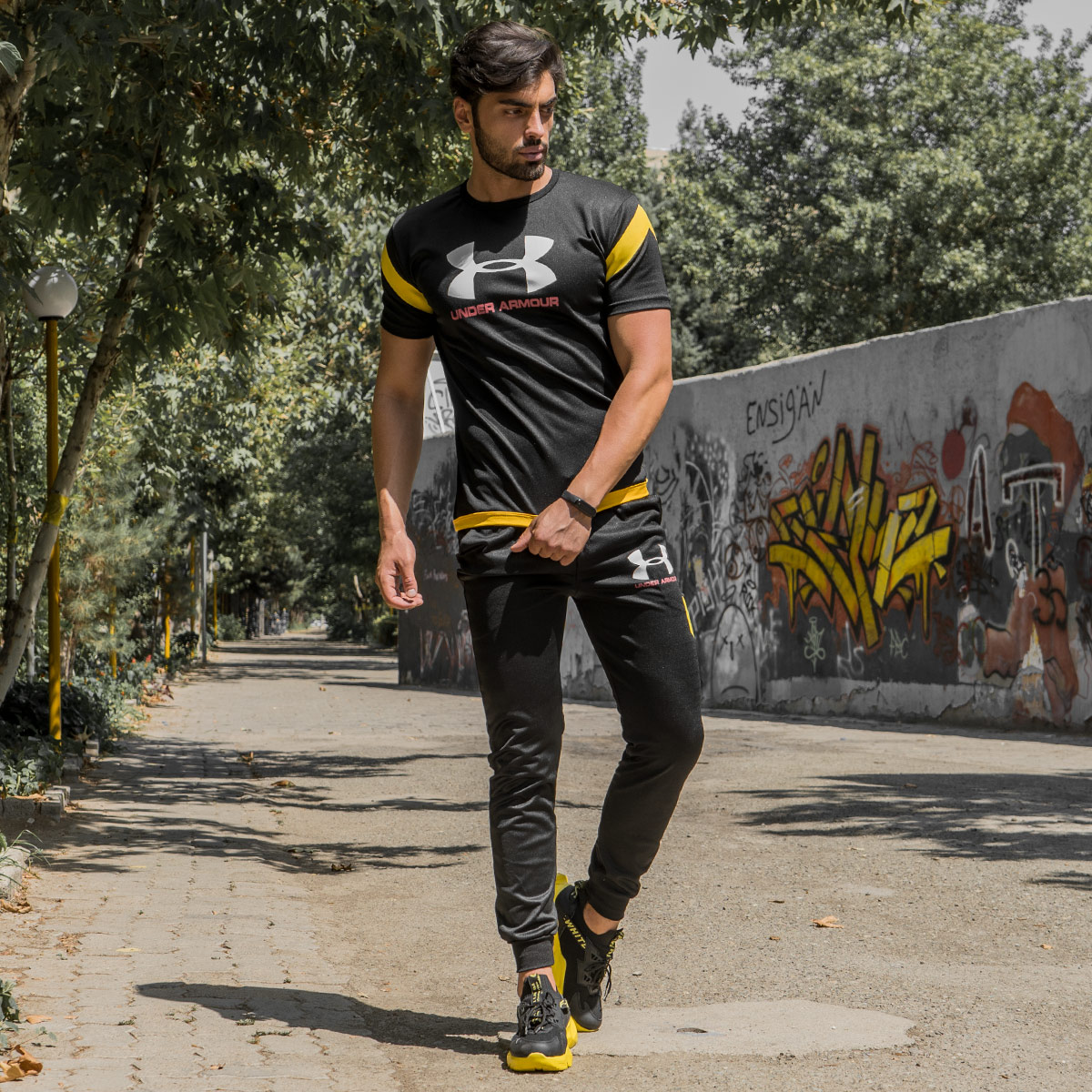 ست تیشرت شلوار Under Armour مردانه مدل Kamran