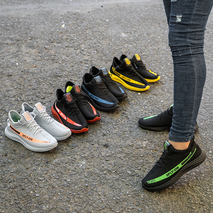 کفش ورزشی SPLY350 مشکی زیره مشکی مردانه مدلYogi