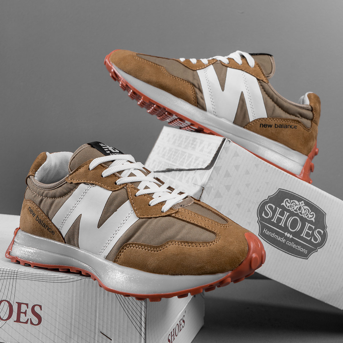 کفش ورزشی مردانه قهوه ای New Balance مدل Kanava