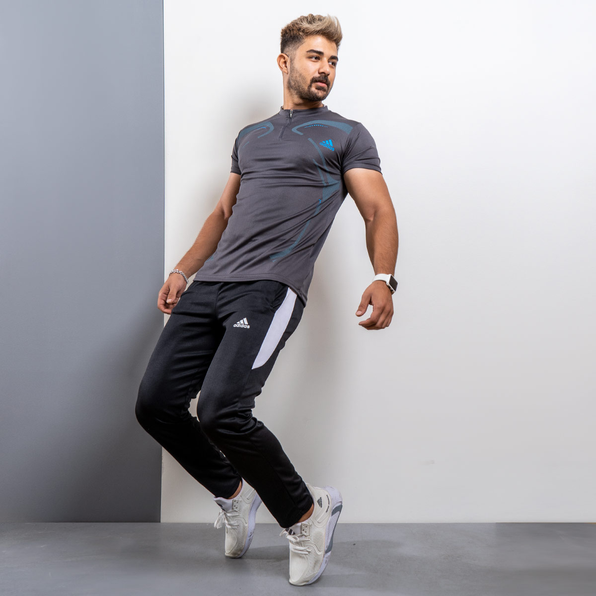 ست تیشرت شلوار Adidas مردانه مدل Virat